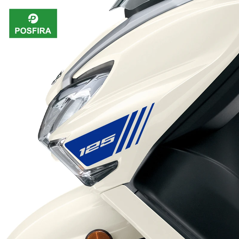 

POSFIRA Motorcycle Fairing Sticker Vinyl Decal for Suzuki Burgman Street 125 EX 2023 2024 2025 2026 Motorbike Accessories
