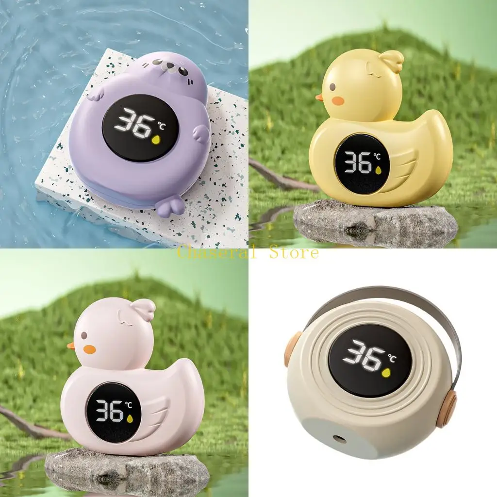 E7CE Infant Bath Temperature Monitor Thermograph Digital Screen For Delicate Skin