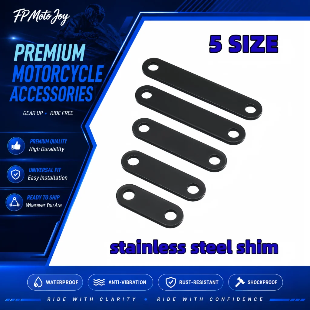 Stainless Steel Motorcycle Exhaust Pipe Adapter Bracket Universal Muffler Fixing Support Hanger Modify Parts For Most Motorcycle