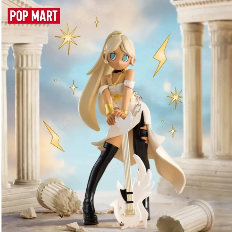 Hot Genuine POP MART Peach Riot Power Chords Blind Box Rock Figurine Rare Hidden Matte Coating High Collectible Value Toy Gift