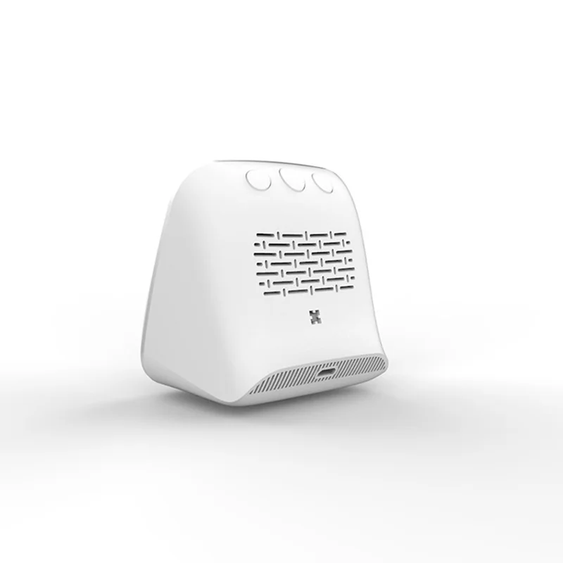 1pc Air quality monitor detect CO2,Temperature Humidity ,manual set alarm threshold and turn on/ off co2 alarm sound