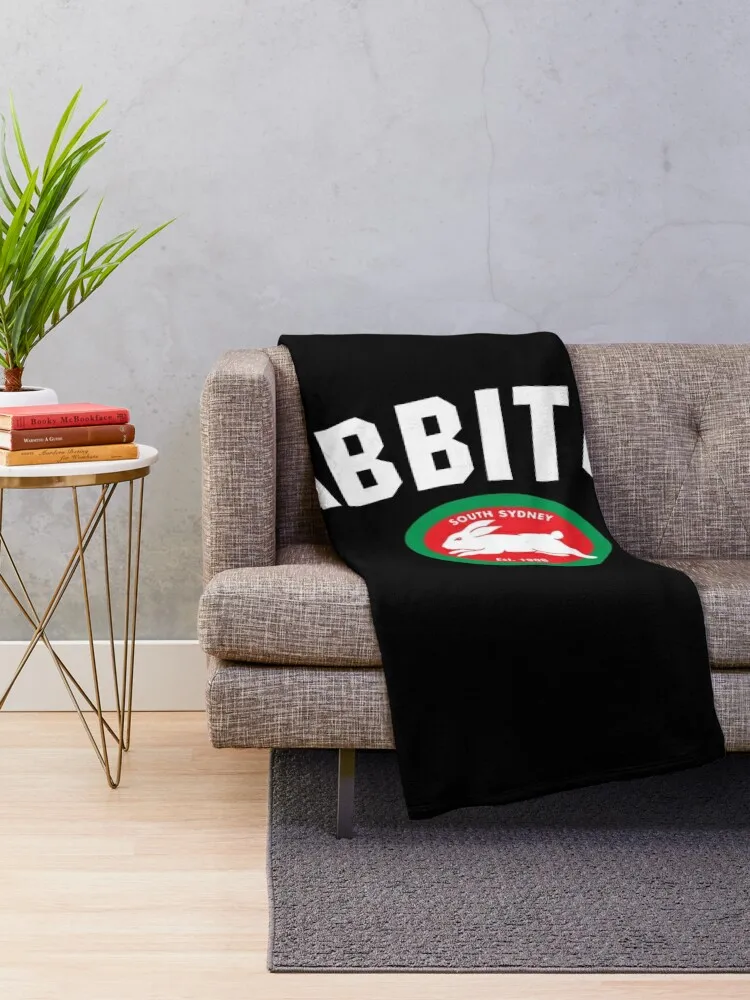 Copy of SOUTH SYDNEY RABBITOHS Throw Blanket Decorative Sofas Personalized Gift Blankets