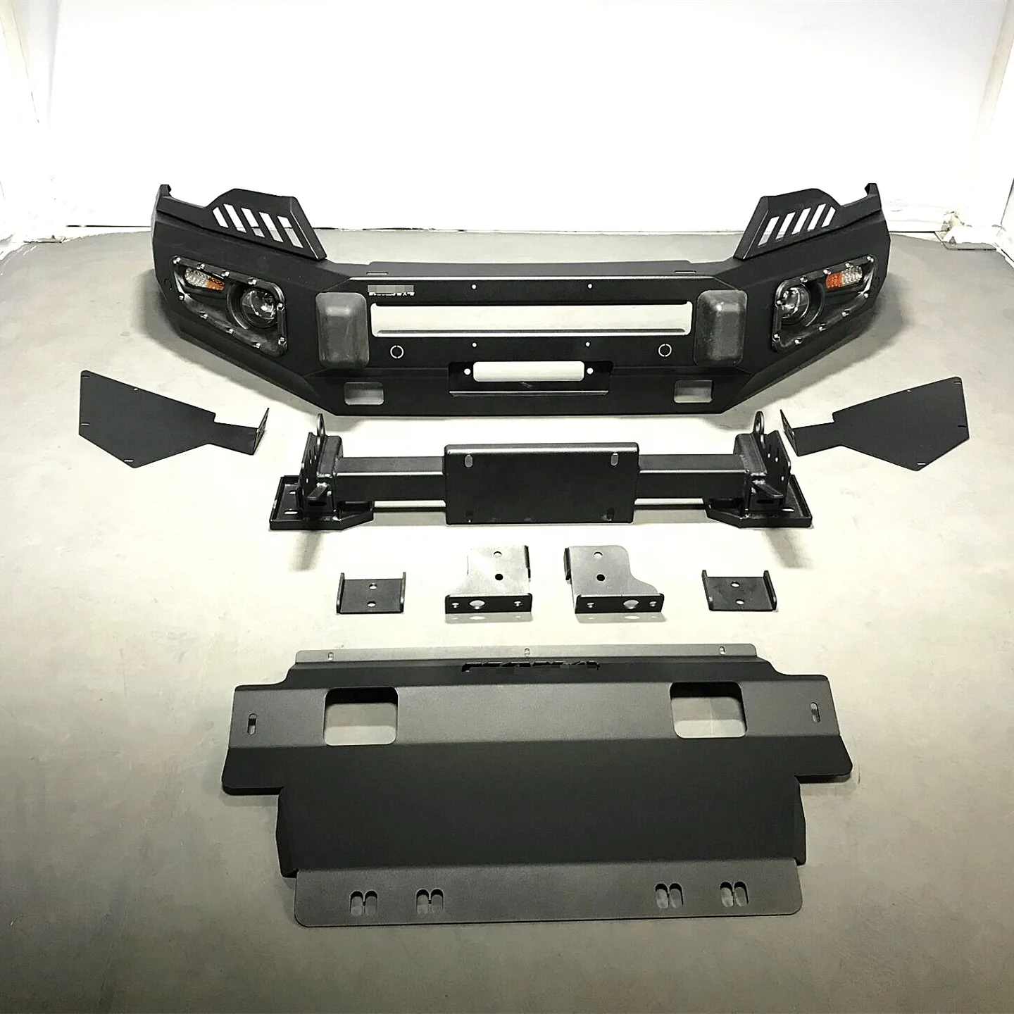forAuto 4x4 Steel Front Bumper 4x4 Exterior Accessories for Toyora Fortuner Car Bull Bar