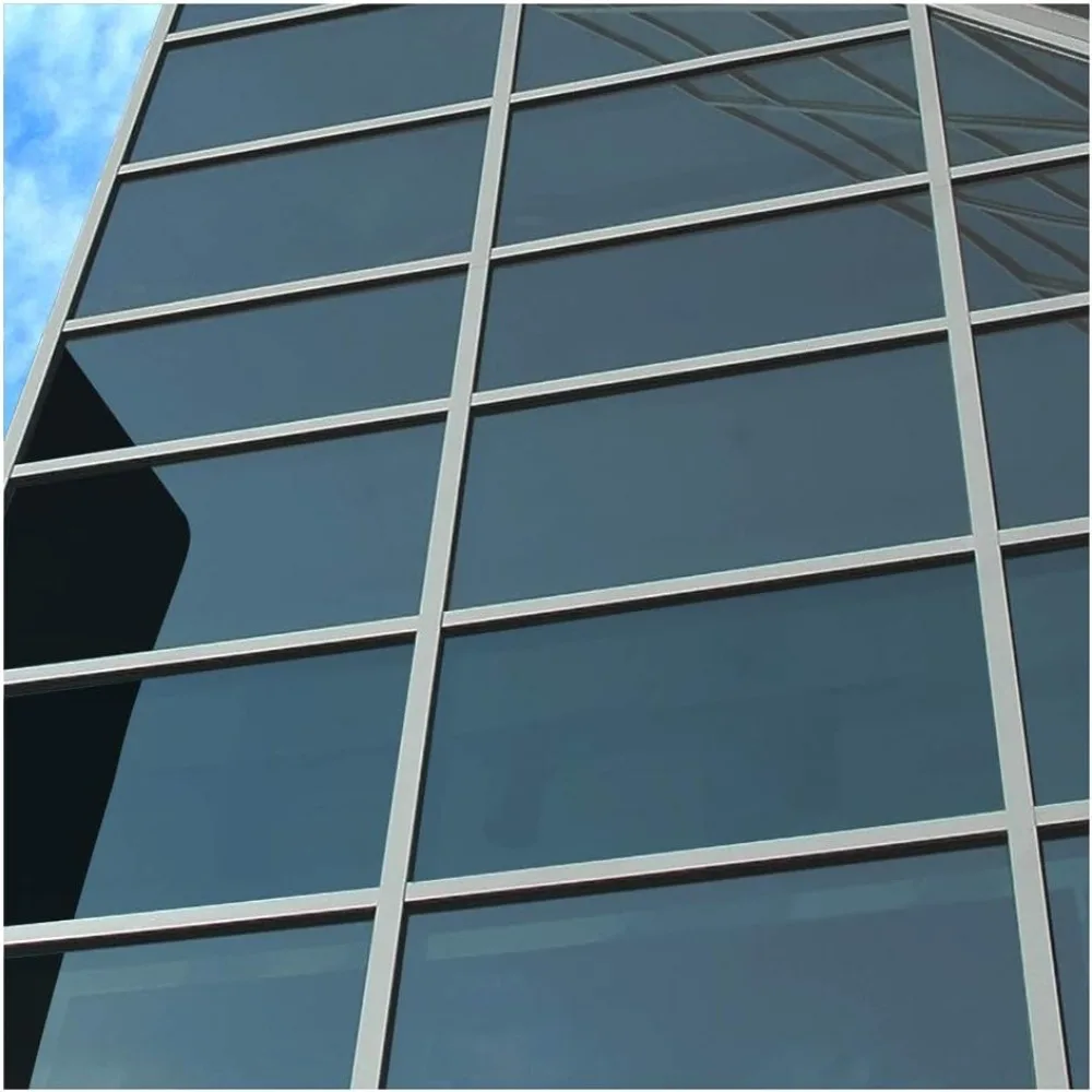 طبقة نافذة خارجية وهج وتحكم في الحرارة أسود طبيعي 40 (متوسط) - 24 بوصة × 24 قدم