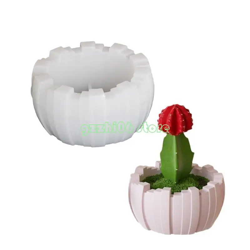 

T5UF Irregular Striped Silicone Mold For Creating Resin And Cement Pieces
