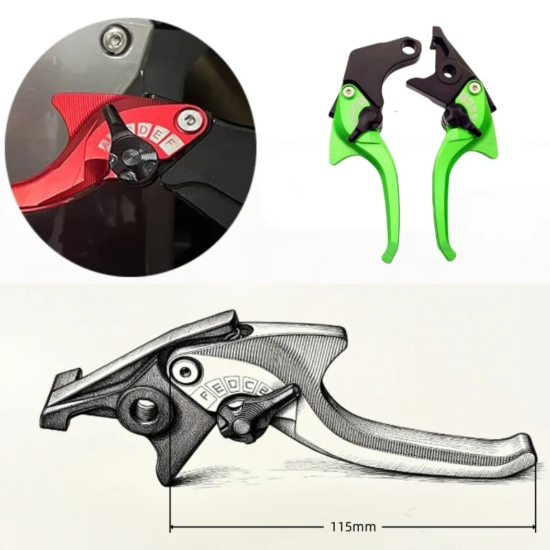 

New CNC brake handle For Triumph AMERICA/LT 2006 2007 2008 2009 2010-2016 Handle clutch short brake lever motorcycle parts