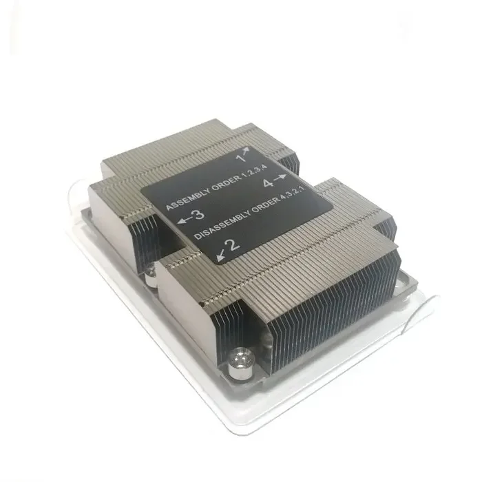 

Coolserver 1U Passive 3647 Rectangular Heat Sink R72 Aluminum Fins+copper Core+3 Heat Pipes