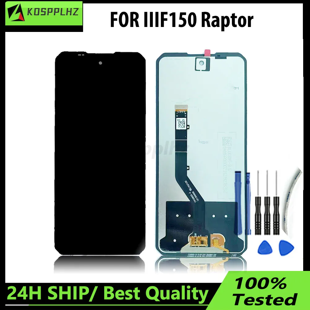 Ersatz LCD Für IIIF150 Raptor LCD Display Front Touch Digtizer Für IIIF150 Ultra plus Raptor LCD Bildschirm + Kleber