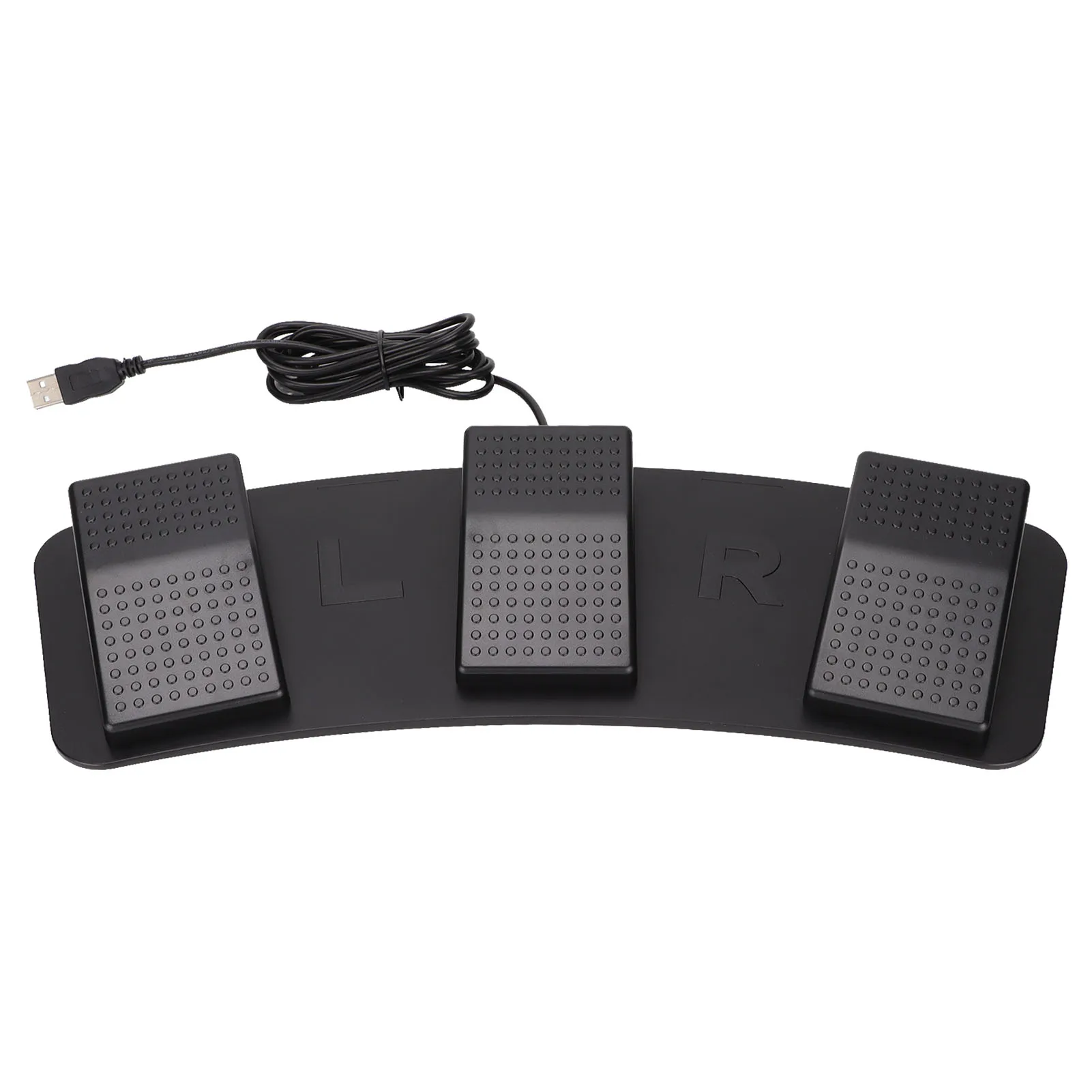 Multifunctional USB Triple Foot Pedal Triple Foot Switch Pedal Little Resistance For Playing Games Photobooth Factory Testing