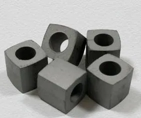 YG8 Tungsten Carbide,Power Feed Contact,Conductive Block 14*14*14*ID8mm,16*16*12*ID8MM for WEDM Machine