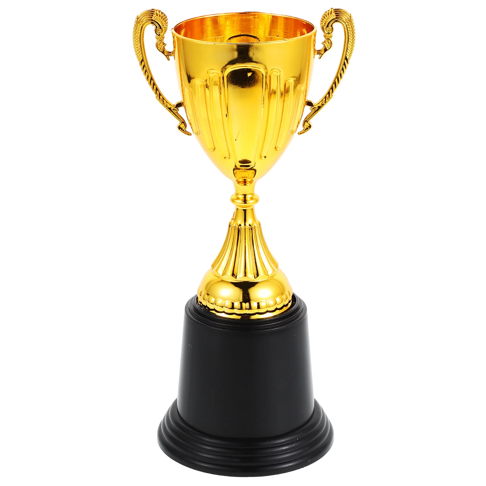 

Small Golden Trophy Award for 's Sports Events Ideal for Team Competitions Soccer Basketball Racing Fan Gifts and