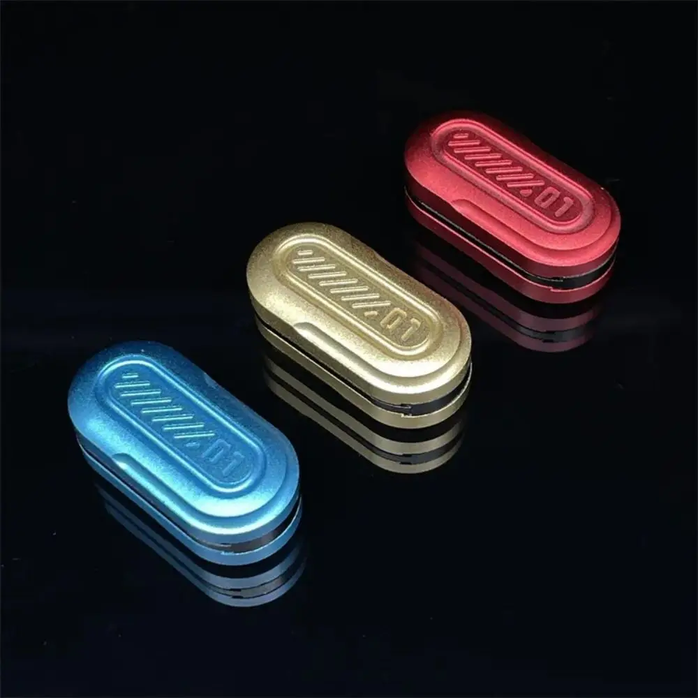 

Слайдер из алюминиевого сплава, гладкая поверхность, удобная ручка, металлические игрушки-непоседы, игрушки СДВГ, трехслойный магнитный слайдер для офиса и дома