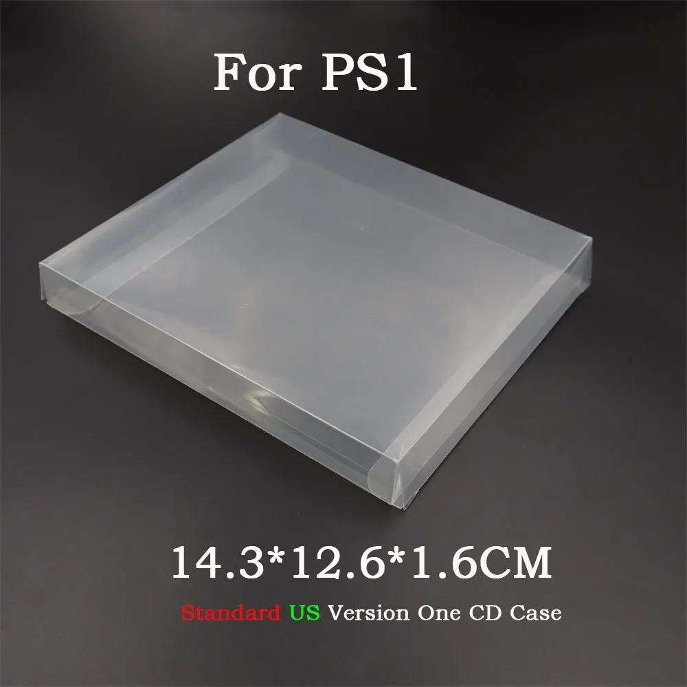 Clear PET Game Cartridge Protector Boxes (5-10 PCS)