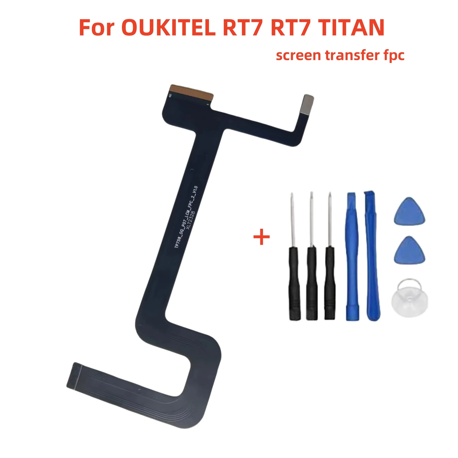 Pop For OUKITEL RT7 RT7 TITAN Tablet New Screen Transfer FPC Main Board Connector Cable Repair Motherboard Wire Repair Parts