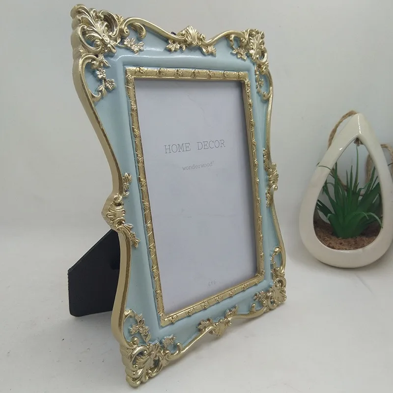 Light luxury creative gold ginkgo biloba photo frame decoration Nordic wedding photography ins picture frame gift delivery ornam