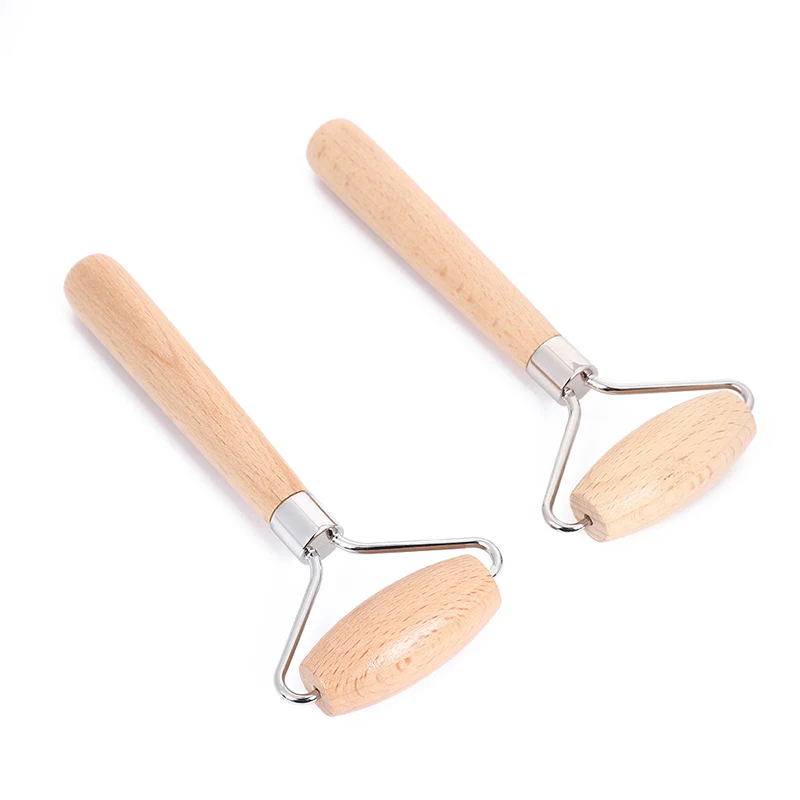 Gua Sha Face Massager Wooden Roller Thorn Massage Wooden Handle For Facial Gouache Skin Lifting Body Slimming Skin Care Tools