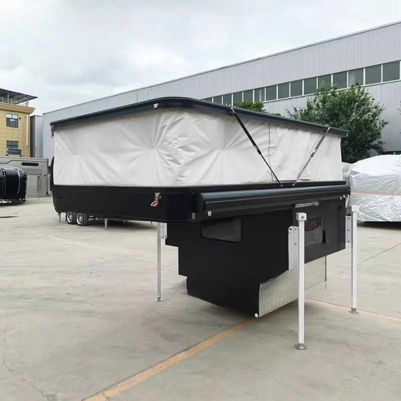 Truck Bed Camper With Pop Up Roof Soft Wall All Season DOT VIN Certified 4 Person Off Road Pickup Camping OEM Factory Build
