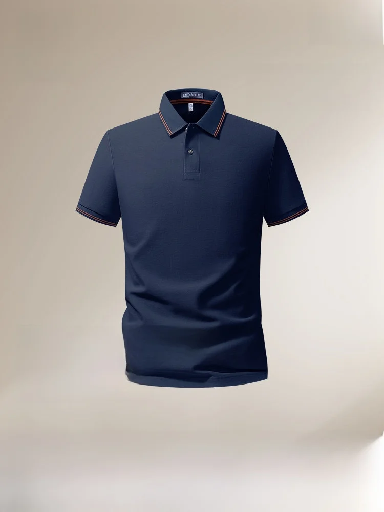 Hodo Linen Silk Cool Feeling Short Sleeve  Shirt Business Gentleman Style Summer New Arrival Father's Day Gift