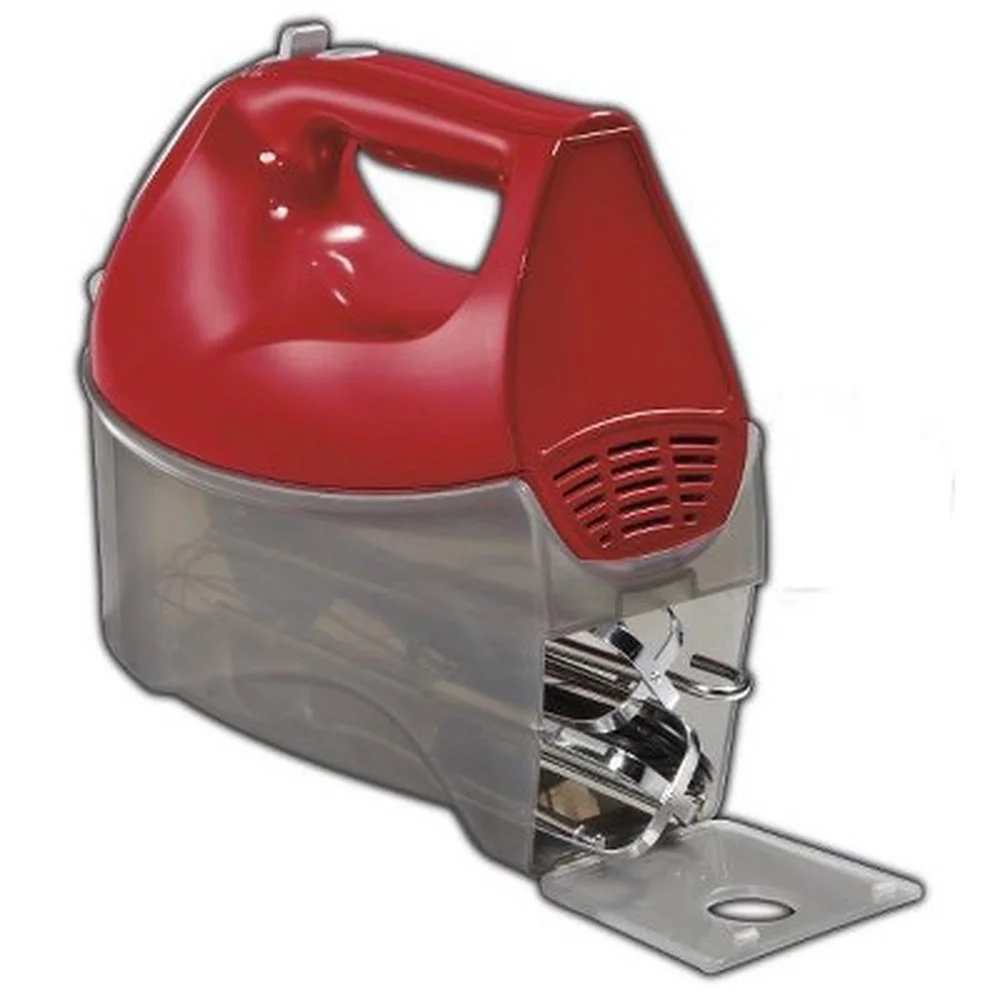 Ручной миксер с футляром, 6 скоростей, мощный кухонный миксер, 275 Вт, можно мыть в посудомоечной машине, подставка для чаши QuickBurst, функция выпечки