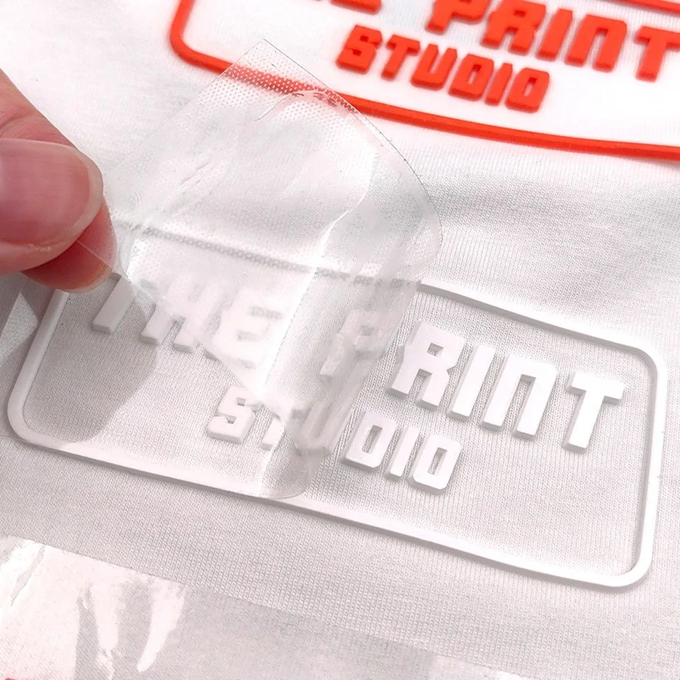 Custom 3D Silicone Patch with Logo For Clothing Shoes Bags Customizable Design & Size