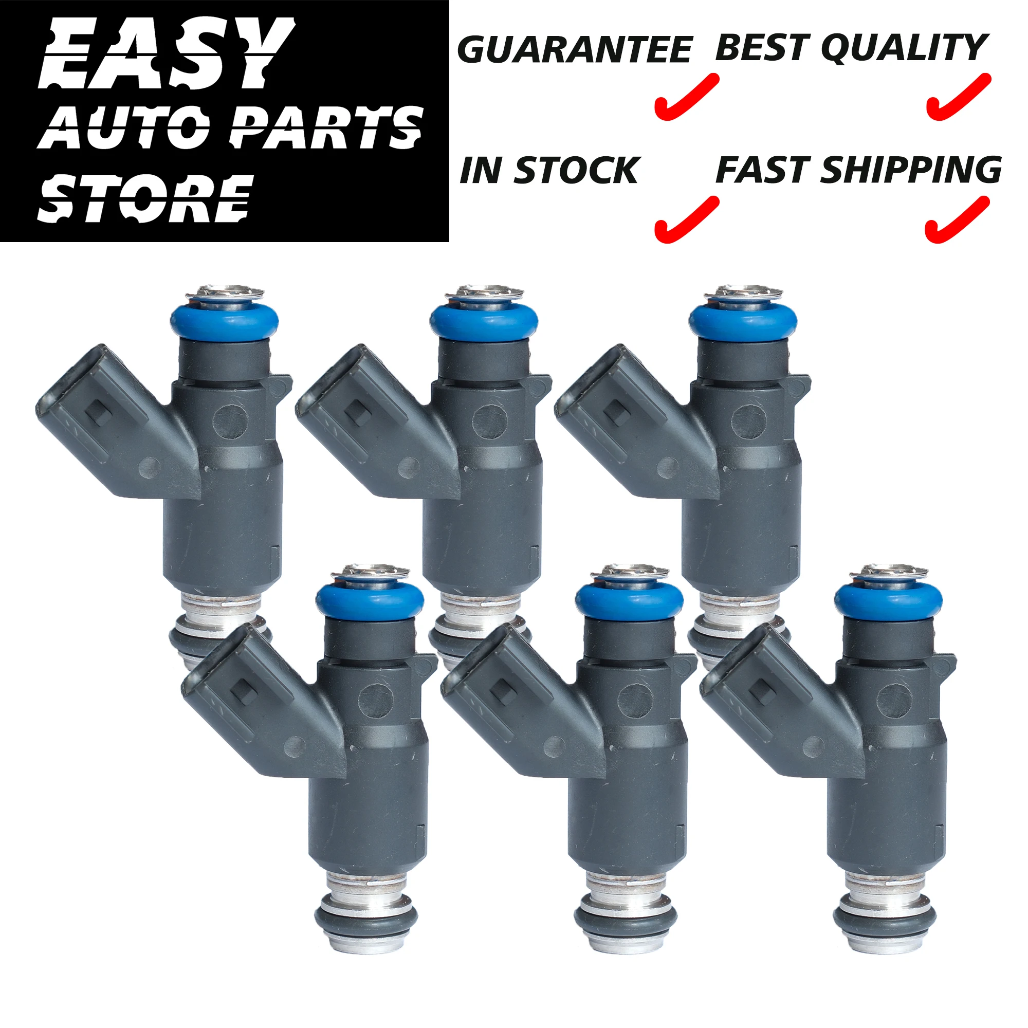 

Fuel Injector,OEM 35310-3C000, FOR HYUNDAI SANTA FE SONATA XG350 KIA AMANTI OPTIMA SEDONA SORENTO,Set of 6,2 year warranty,stock