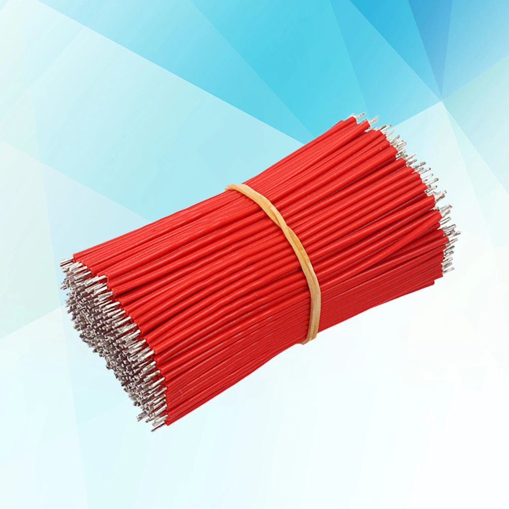 

100 pcs 80Mm Replacement Potentiometer Hookup Wires For Electric Bass Guitar Red Durable Premium Material Guitar Potentiometer
