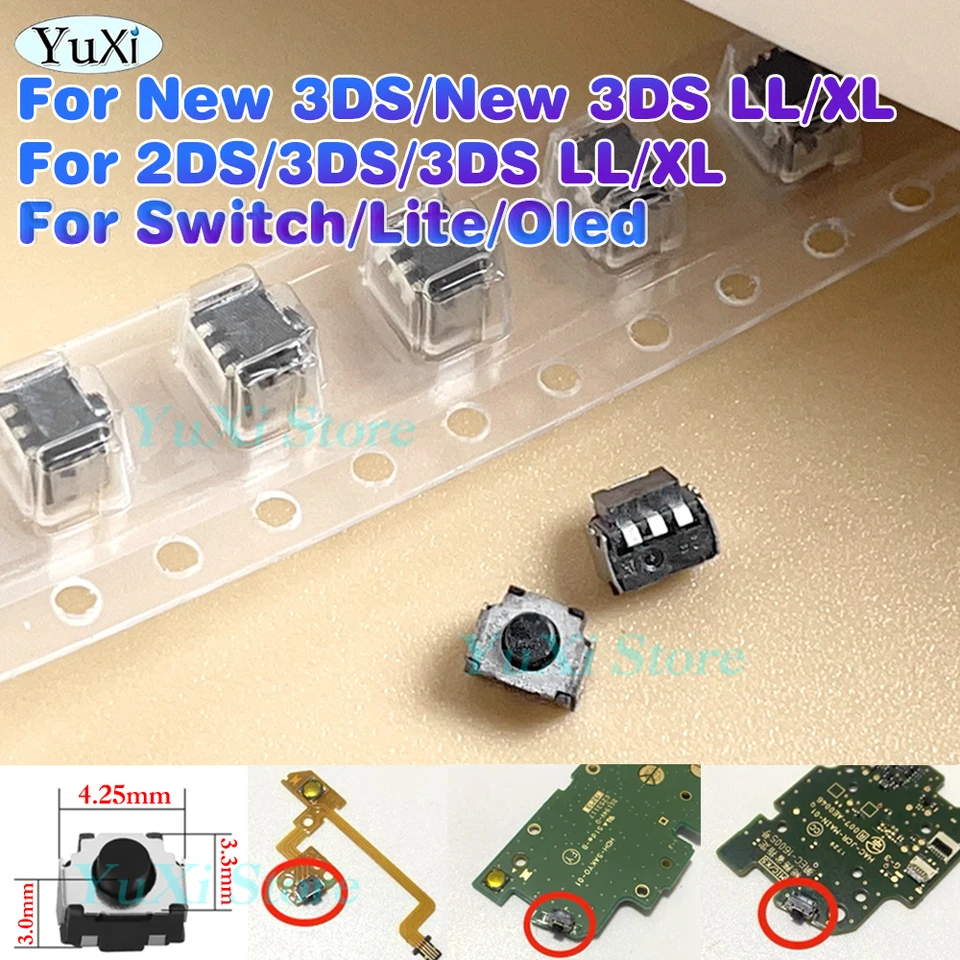 Left Right Buttons for New 3DS 2DS Switch Lite OLED