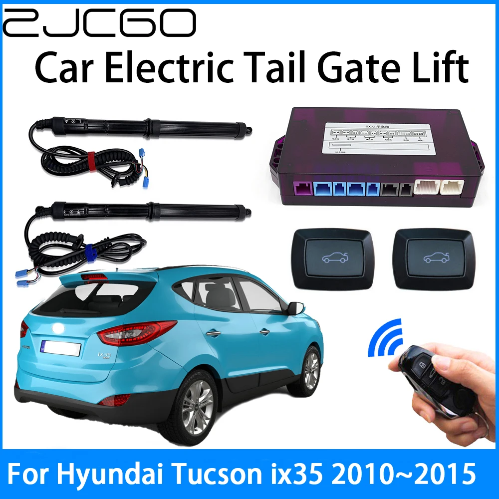 ZJCGO Car Power Trunk Electric Suction Tailgate Intelligent Tail Gate Lift Strut For Hyundai Tucson ix35 2010~2015