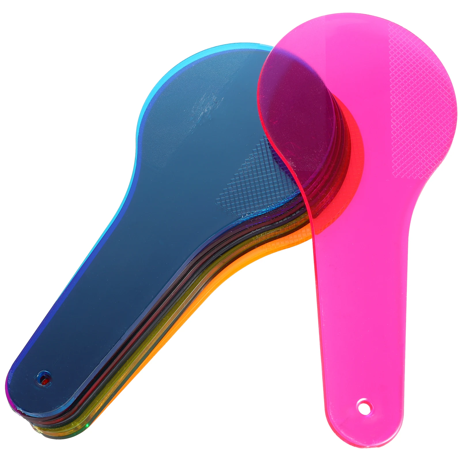 

8 Colorful Translucent Sheets Acrylic Teaching Tools for Students Color Mixing Lenses Filters Preschool Education Resources