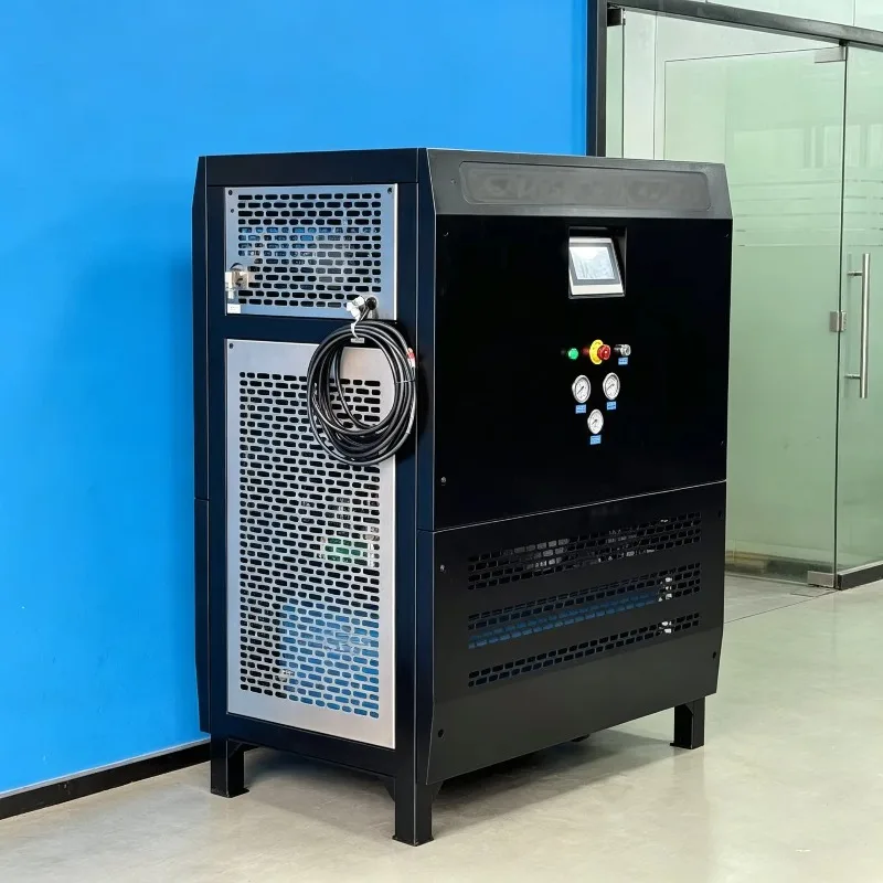 

Customized Compact Portable Space Saving Low Noise Eco-friendly Dry Ice Pellet Making Machine Dry Ice Granulator