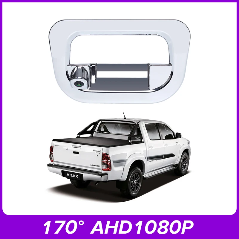 

for 2005-2014 Toyota Hilux Vigo AHD 1080P 170° Backup Camera Truc AHD Night Vision Waterproof Brake Light Camera