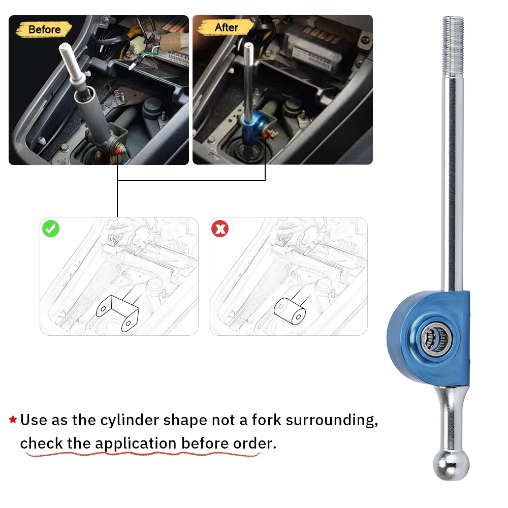 Hypertune - Throw Short Shifter Quick Gear Kit for Subaru Impreza WRX STI 1996-2003 HT5350