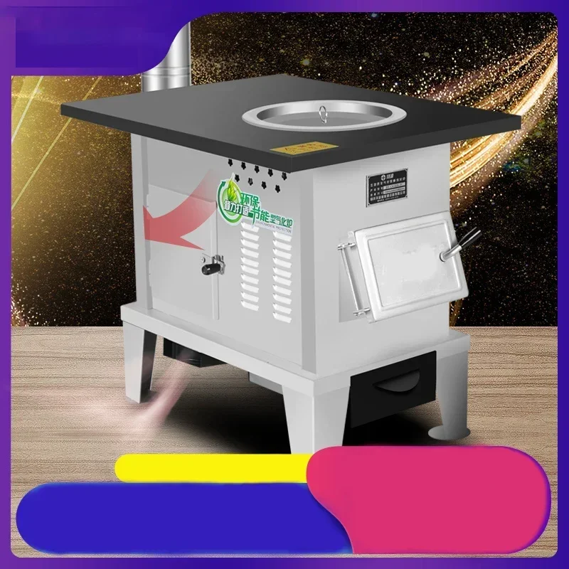 Home Electric Household Indoor Smokeless Gasification Heating Stove Oven Roasted Sweet Potatoes Non-Stick Smokeless Wood Stove T