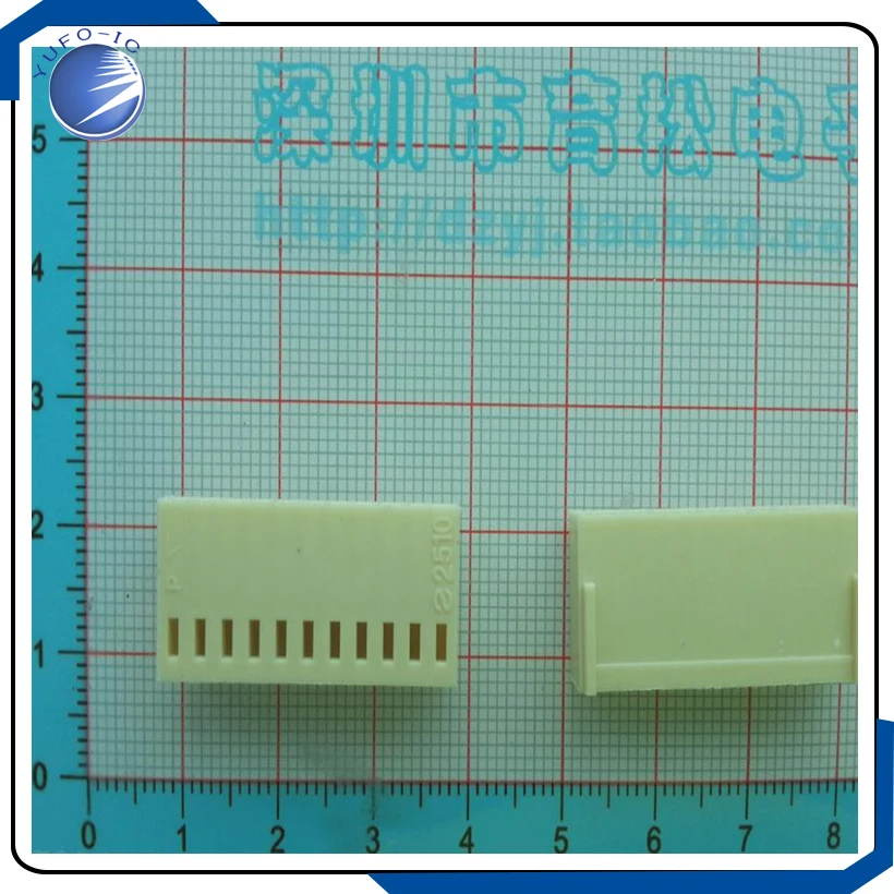 10PCS/LOT 11PIN KF2510 The plastic shell KF2510-11P plug plug type connector spacing of 2.54MM terminal