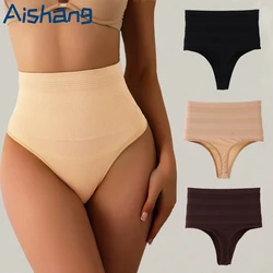 Tummy Control Shapewear Panties Women Belly Shaper High Waist Seamless Thong Breathable Slimming Female Body Shapers Underwear