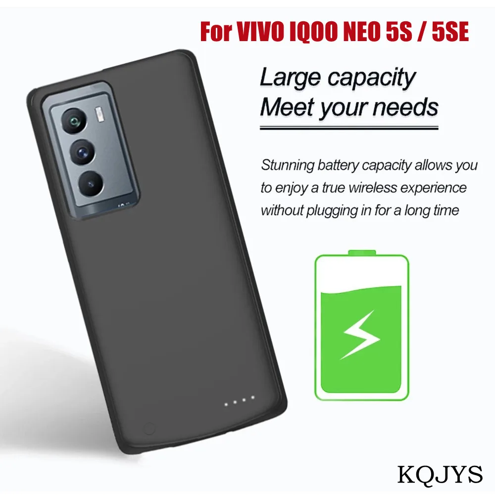 

6800mAh Battery Case For VIVO IQOO NEO 5SE Portable Shockproof Power Bank Charging Cover For IQOO NEO 5S Battery Charger Cases