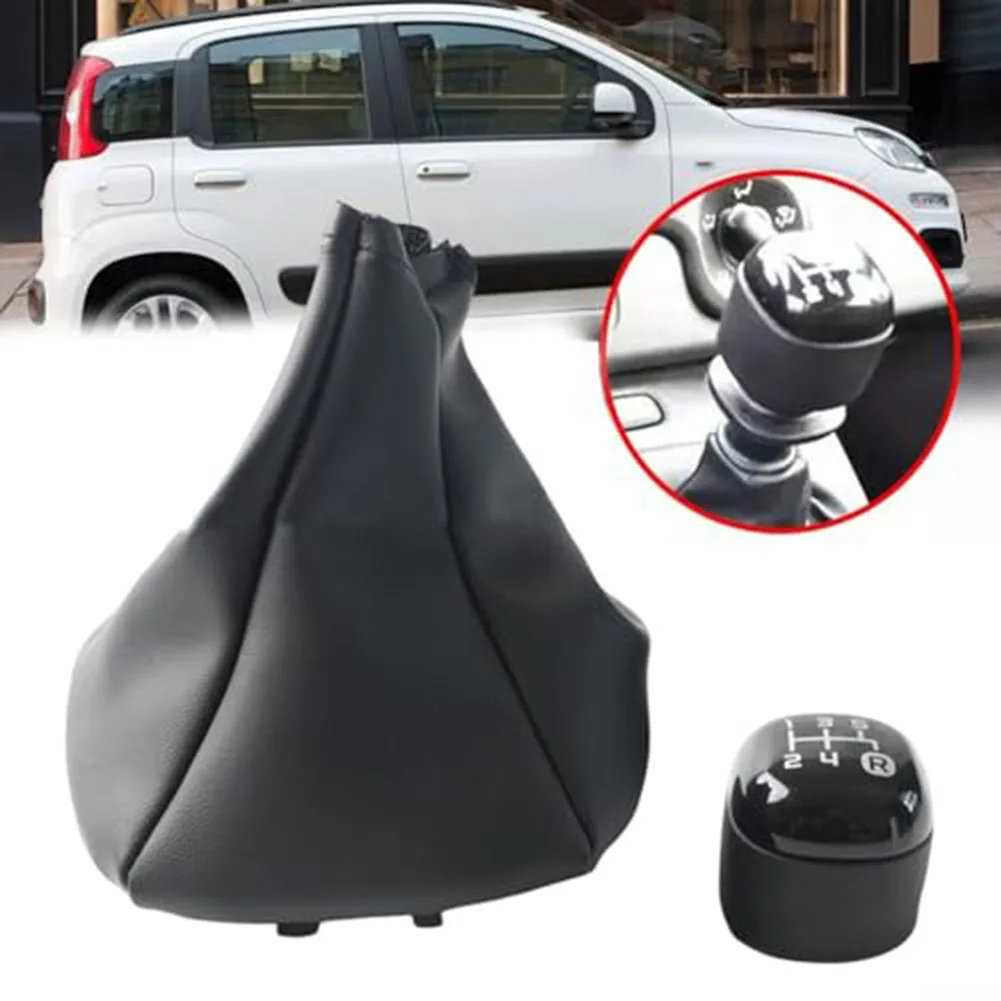 

Gearshift Knob and Leather Boot Set for Fiat For Panda 2012 Custom Fit Upgrade for Enhanced Driving Experience