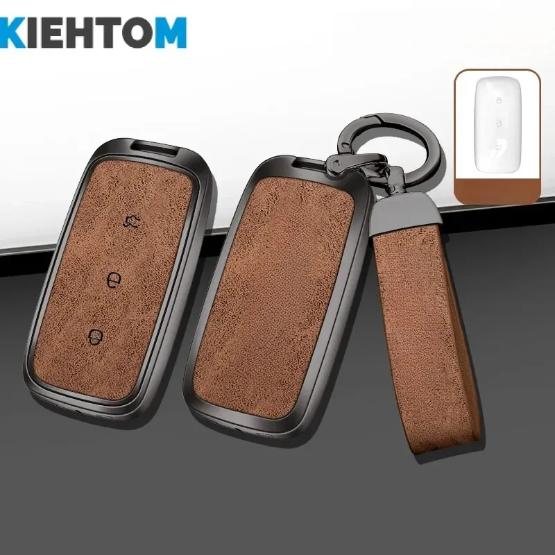 Car Key Cover Use For Geely L7 L7max L6 Zinc Alloy High-Grade Key Shell Buckle