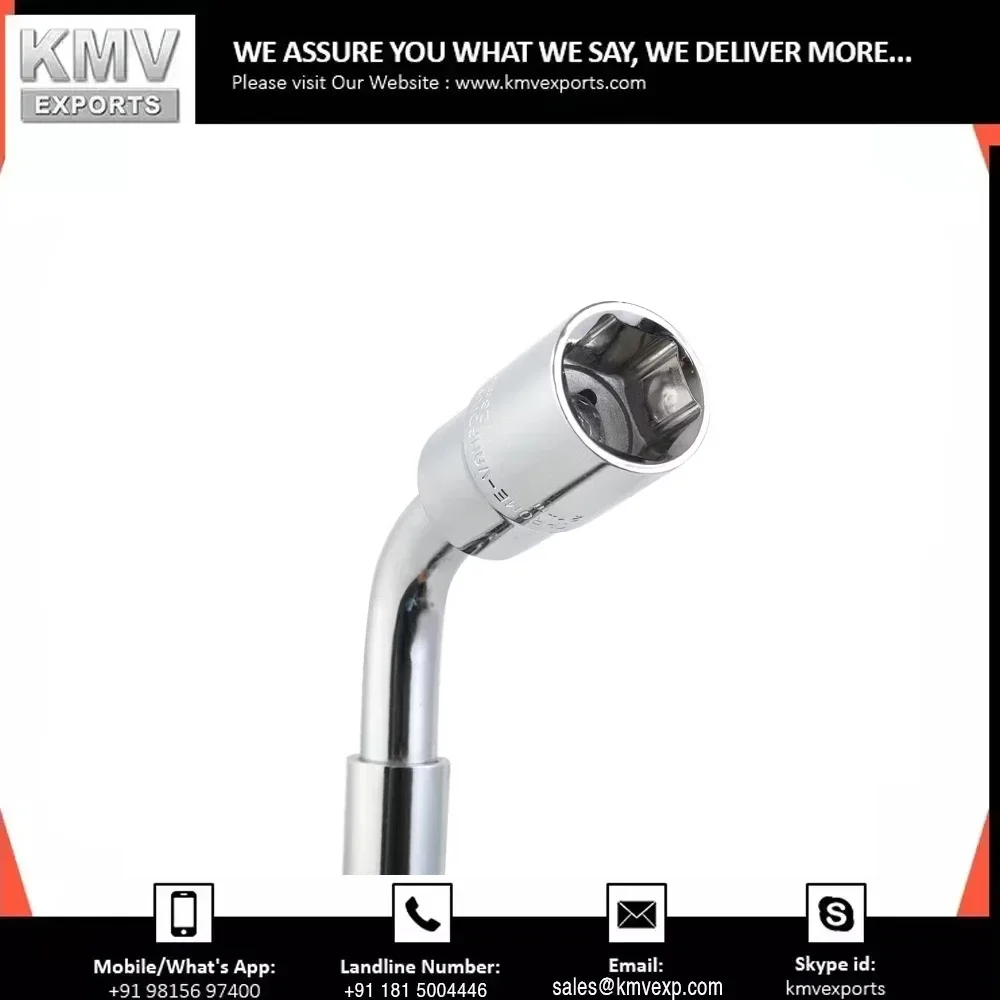 High Demand Multi-Function L Type Chrome Vanadium Steel Socket Wrench Set OEM Size DIY Car Tire Repair Tool Box Good Price