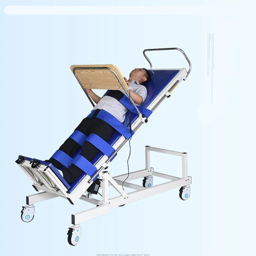 Letto manuale multifunzionale per pazienti paralizzati Letto in acciaio e materiale ABS per la cura