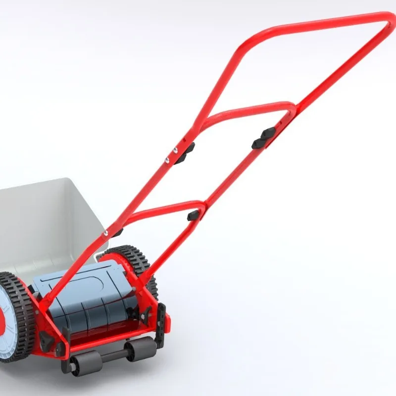 

8-12 Inch Non-Powered Hand Push Lawn Mower for Villa Garden Lawn Trimming Weeding Household Grass Cutter