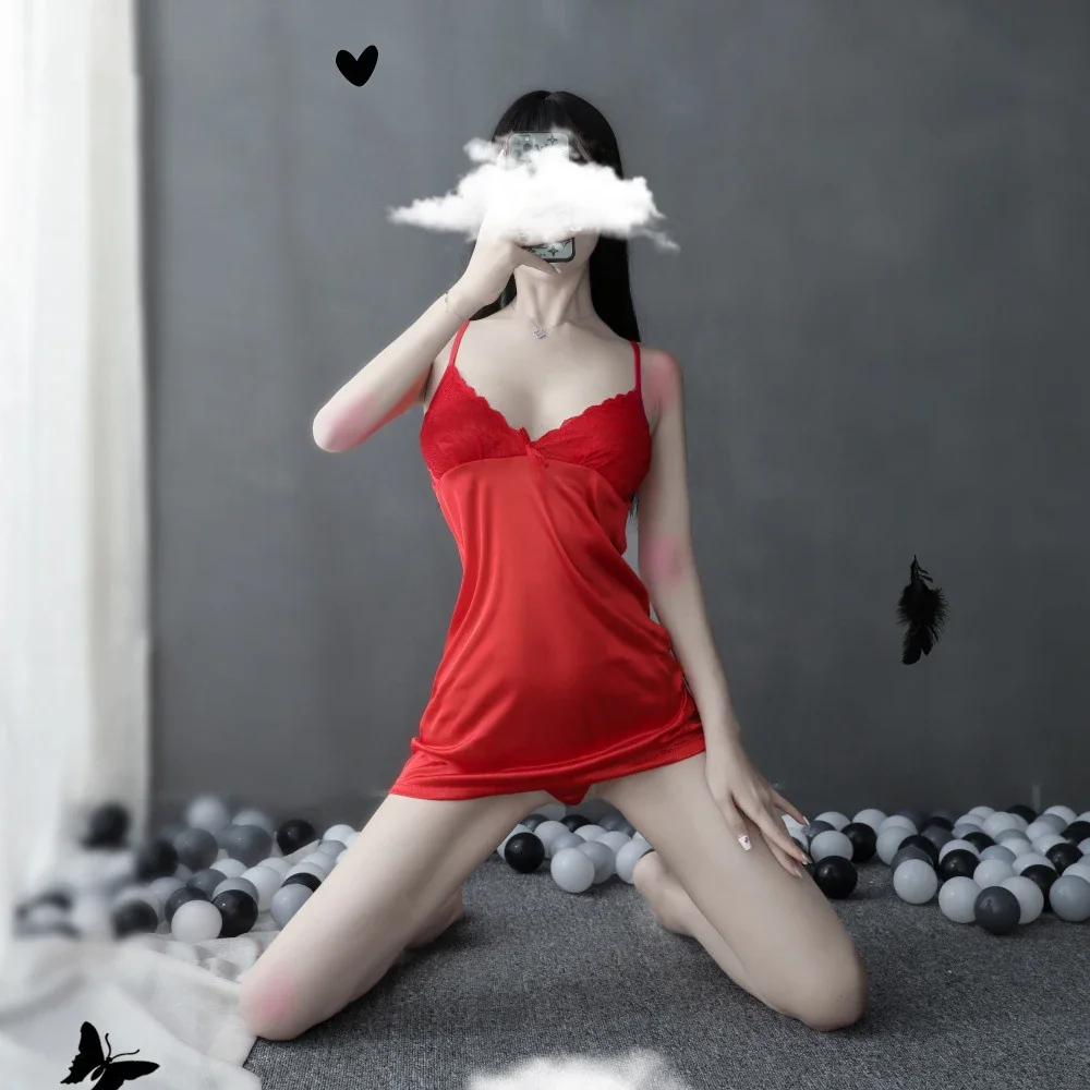 

Nightdress Women's Sexy Lingerie Plus Size Sleepwear Underwear in Different Colors Excellent Fit Timeless Design