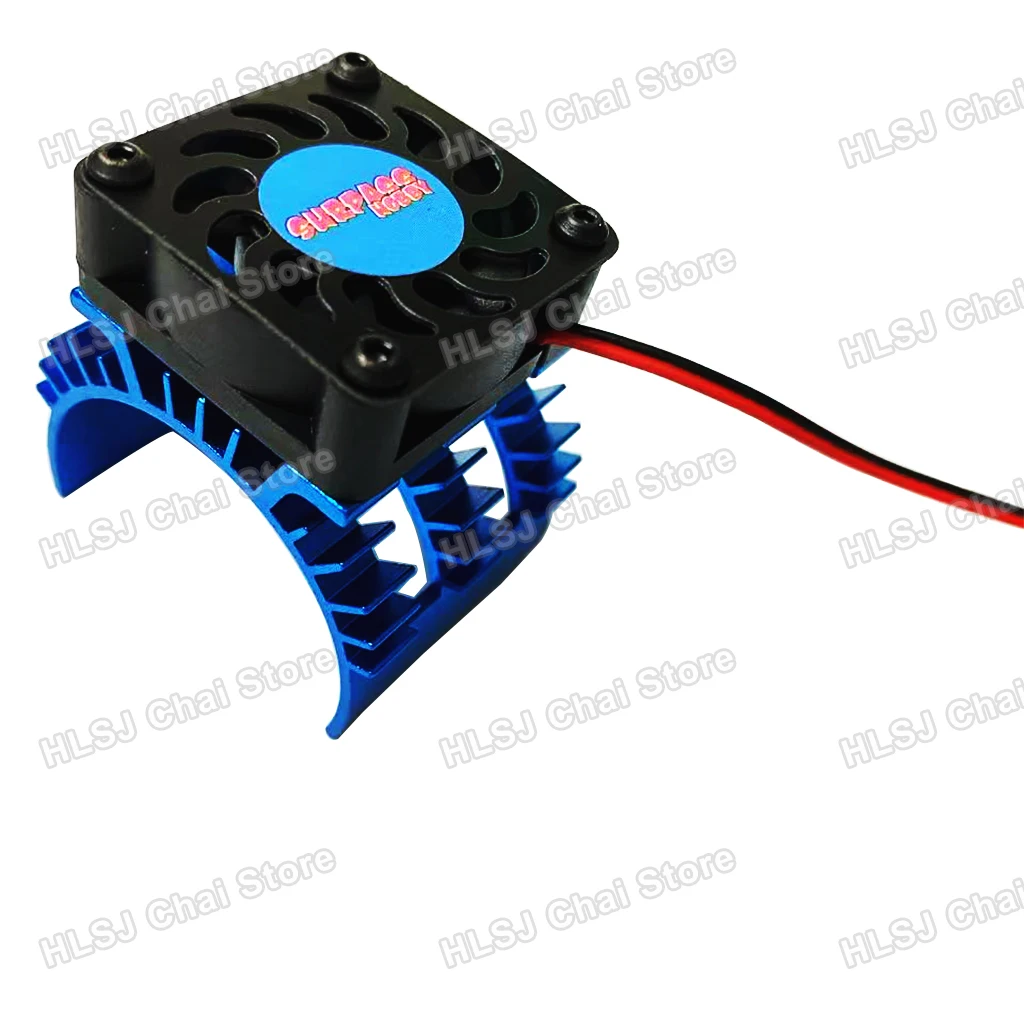 Surpass Hobby RC Motor Cooling Fan W/ Heatsink for 1/10 1/8 RC Car 540 550 3650 3660 3670 Motor ESC Cooling Fast RC Car Part