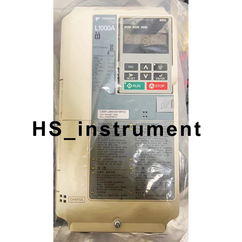 

NEW&ORIGINAL Yaskawaa Frequency Converter L1000A 7.5kw Elevator System CIMR-LB4A0018FAC Inverter