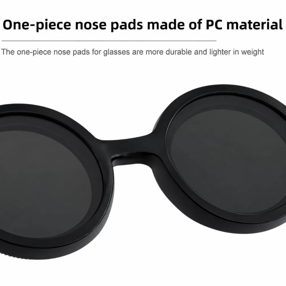 Vintage Polarizing Round Sunglasses Lightweight Rotatable Adjustable Zoom Sunglasses Versatile Elegant Stylish Sunglasses