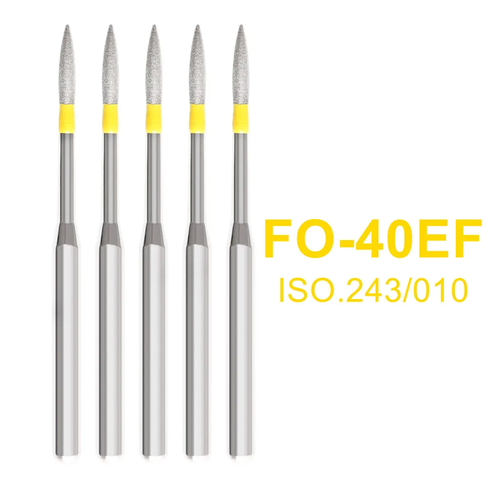 ExtraFine (20-30μm) Diamond Burs Grit FG 1.6mm Polishing Bur Drill For Dental High Speed Handpiece Endo Root Canal Files Tools