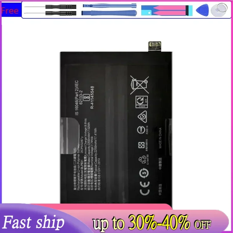 Battery BLP831 4500mAh For Oppo Find X3 Pro X3Pro CPH2173 PEEM00 Batteries