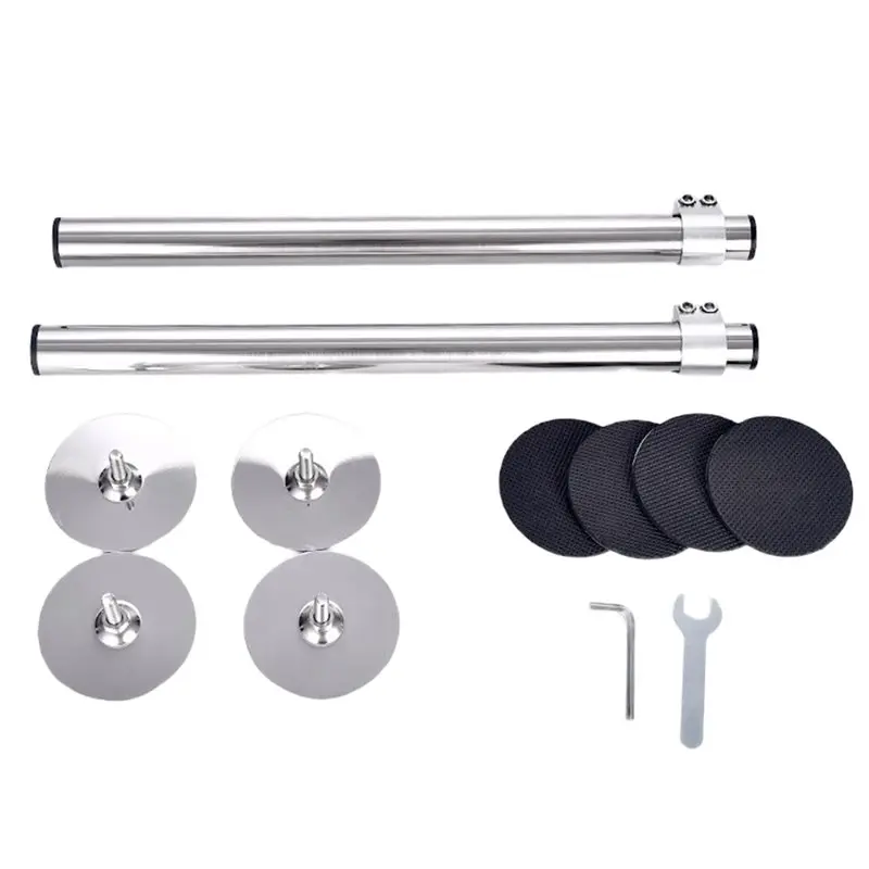 support-en-acier-inoxydable-facile-a-utiliser-pieds-de-support-d'evier-reglables-sous-plan-2-pieces-comprend-un-coussin-antiderapant-pour-l'evier-de-cuisine-et-de-salle-de-bains