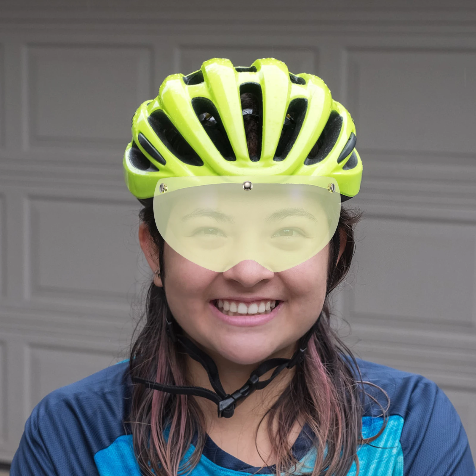 

Magnetic Goggles Bike Visor Detachable Plastic Sun Shield Cycling Sunglasses Lightweight Ventilation System Integrated