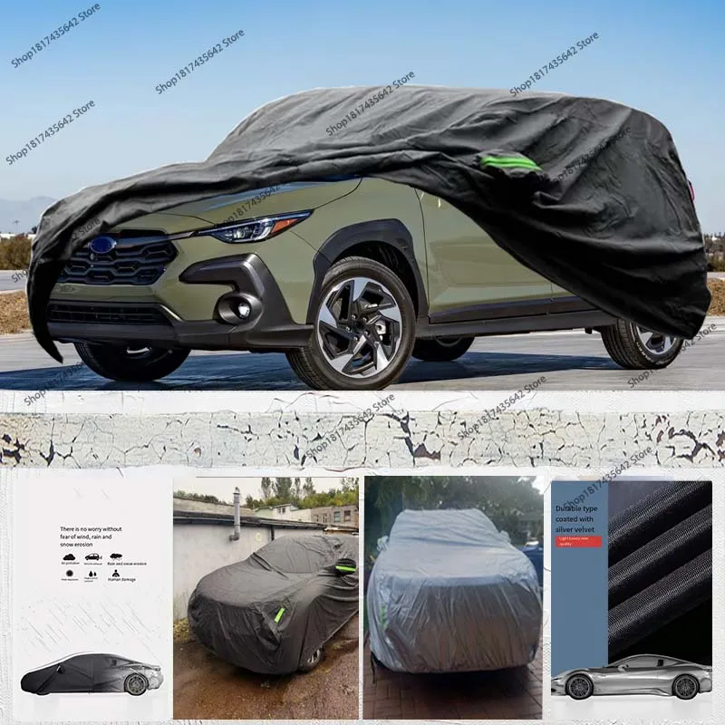 

Protective Full covers for Subaru Crosstrek Outdoor Full Car Cover All Weather Windproof Sunshade Dustproof Snow Protection